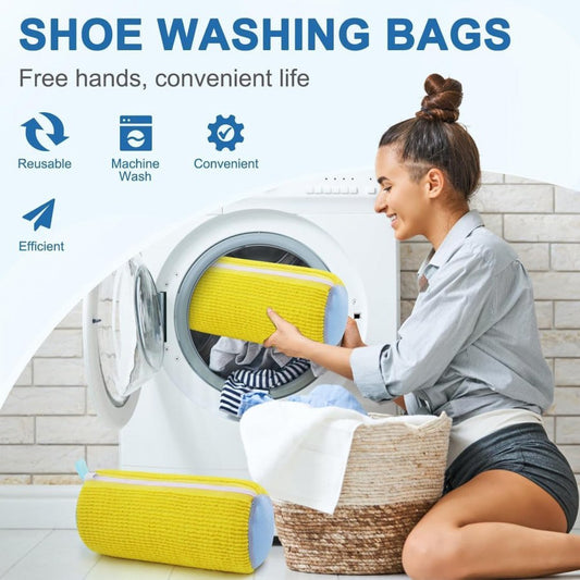 MediℓaMart™ - Shoe Cleaning Bag | At Home Deep Cleaning | Works with any Washing Machine