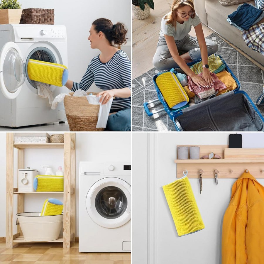 MediℓaMart™ - Shoe Cleaning Bag | At Home Deep Cleaning | Works with any Washing Machine