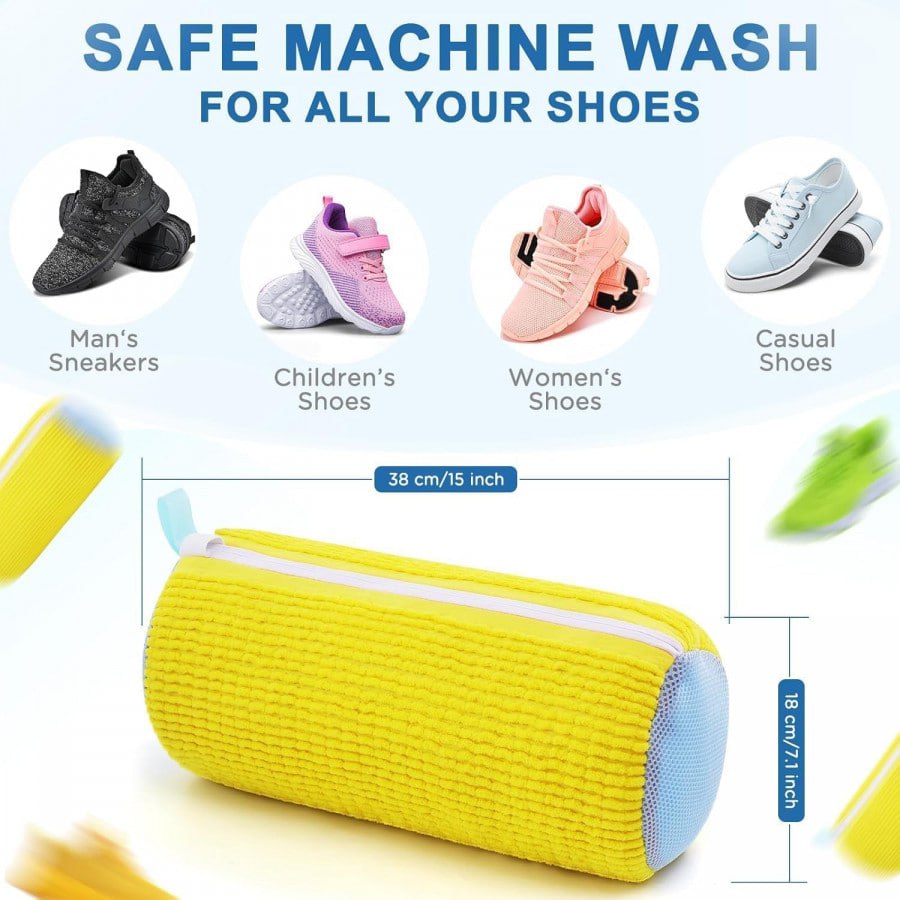 MediℓaMart™ - Shoe Cleaning Bag | At Home Deep Cleaning | Works with any Washing Machine